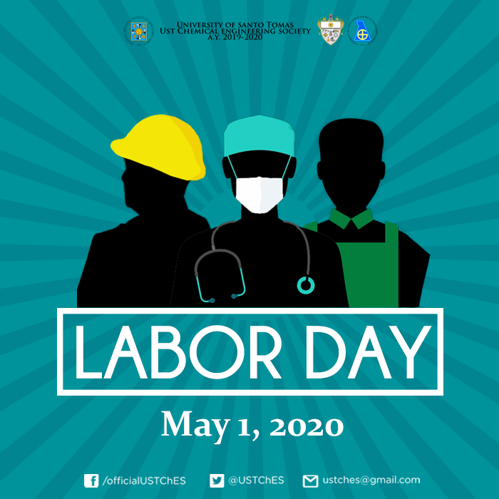 USTChES's tweet photo. Today, we commemorate all hardworking Filipino workers. We would like to honor everyone who are in the frontlines, risking their lives fighting this pandemic. To all of you, thanks a lot! 

Mabuhay ang manggagawang Pilipino! Happy Labor Day, everyone!

#flywithches

(c)Faith Dy https://t.co/VFrUdhezoC