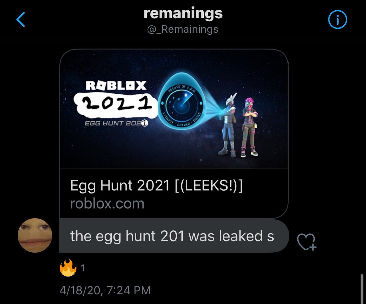 News Roblox On Twitter Breaking Roblox The Egg Hunt 2021 Was Leaked Already - roblox news at realrobloxnews twitter