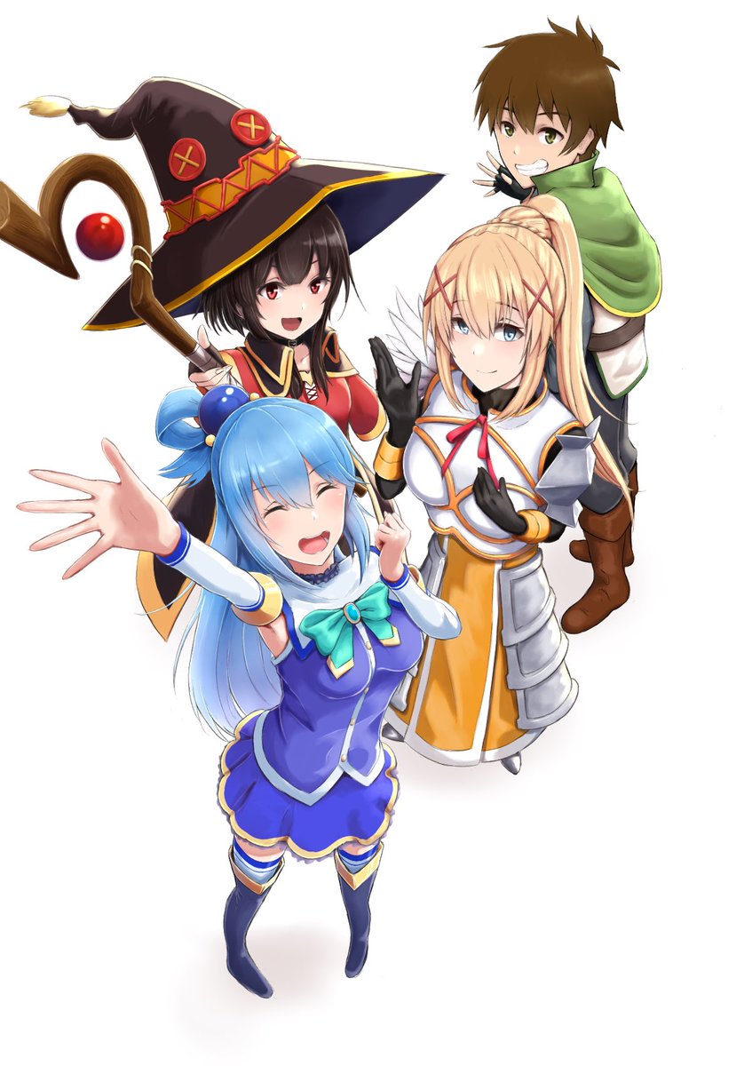 このすば完結記念 Web版と細かいところが変わっててすごく良かったです 暁なつ Izuez いず Skeb再開のイラスト