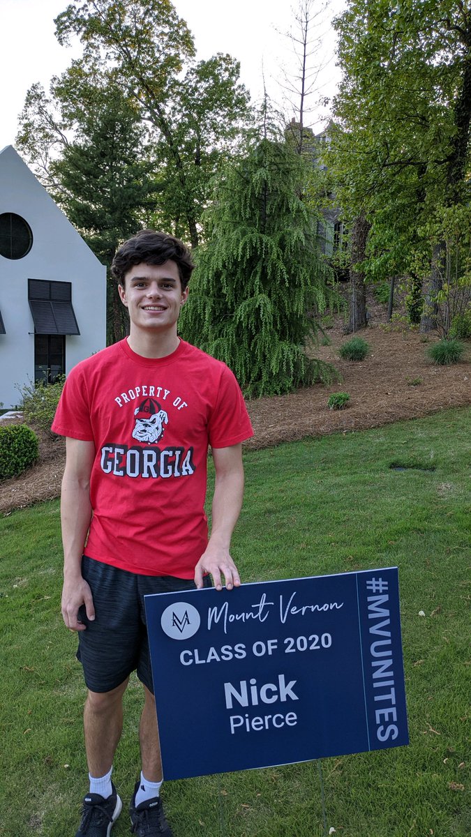 MaureenPierce1's tweet image. 5/1/2020 is #NationalDecisionDay Nick will start #UGA &amp;amp; the  #UGAHonors Program this fall! So proud of him and the  #Classof2020 @mvmustangs #MVUnites. #GeorgiaBulldogs #GoDawgs ❤️🖤