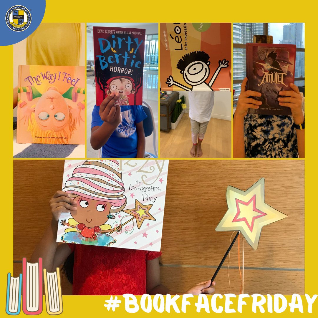 For our final edition of Book Face Friday, check out these pictures of our ES students sharing their favorite books! Looks like all of them had so much fun!

#ISKL #ISKLproud #ISKLBookFaceFriday #BookFaceFriday #ISKLESLIB #ISKLReads @ISKLESLibrary