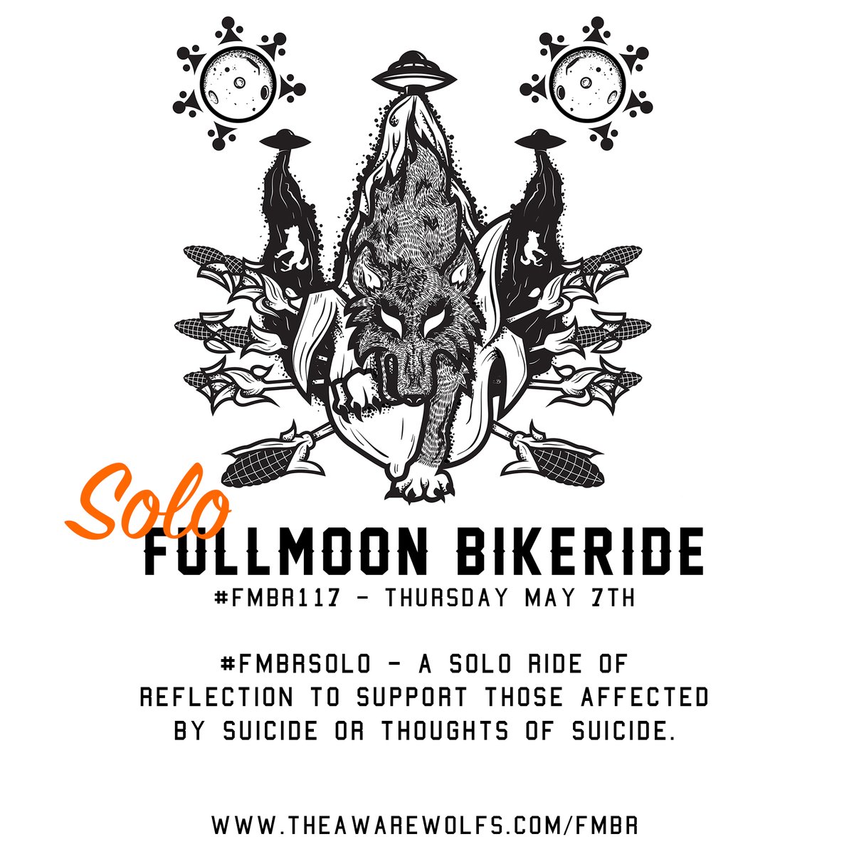 THEAWAREWOLFS's tweet photo. 💙  Our 117th FMBR will be another SOLO FMBR (#FMBRSOLO) so RIDE BY YOURSELF. Shout out to our buds @statebicycleco for the $299 gift card - that’s enough to get a new bike! 

DONATE / RAFFLE / RIDE INFO :
https://t.co/C8NZEZzbm5 
https://t.co/x7Zik23H69
#MENTALHEALTHMATTERS https://t.co/TWGX9Px0iz