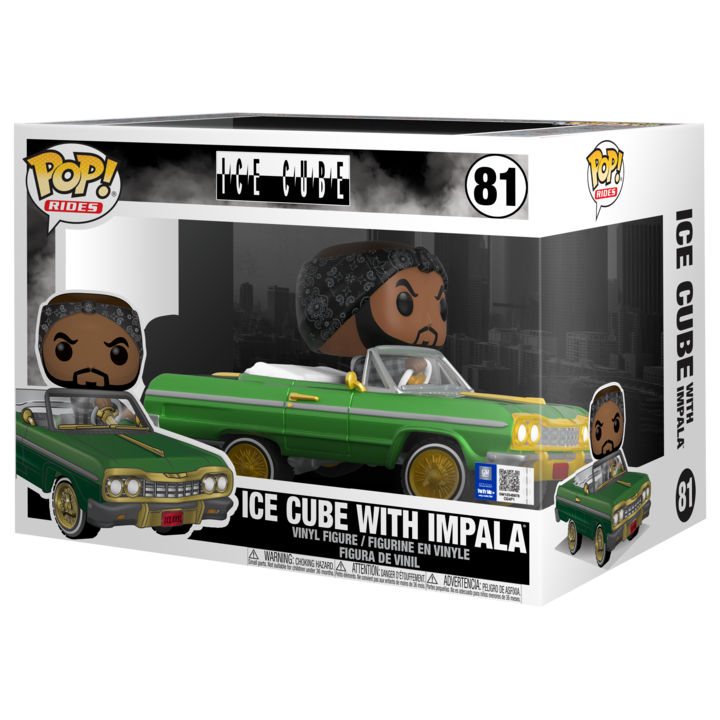OriginalFunko's tweet image. RT &amp;amp; follow @OriginalFunko for the chance to win an Ice Cube with Impala Pop! Ride! bit.ly/2VQuWqE