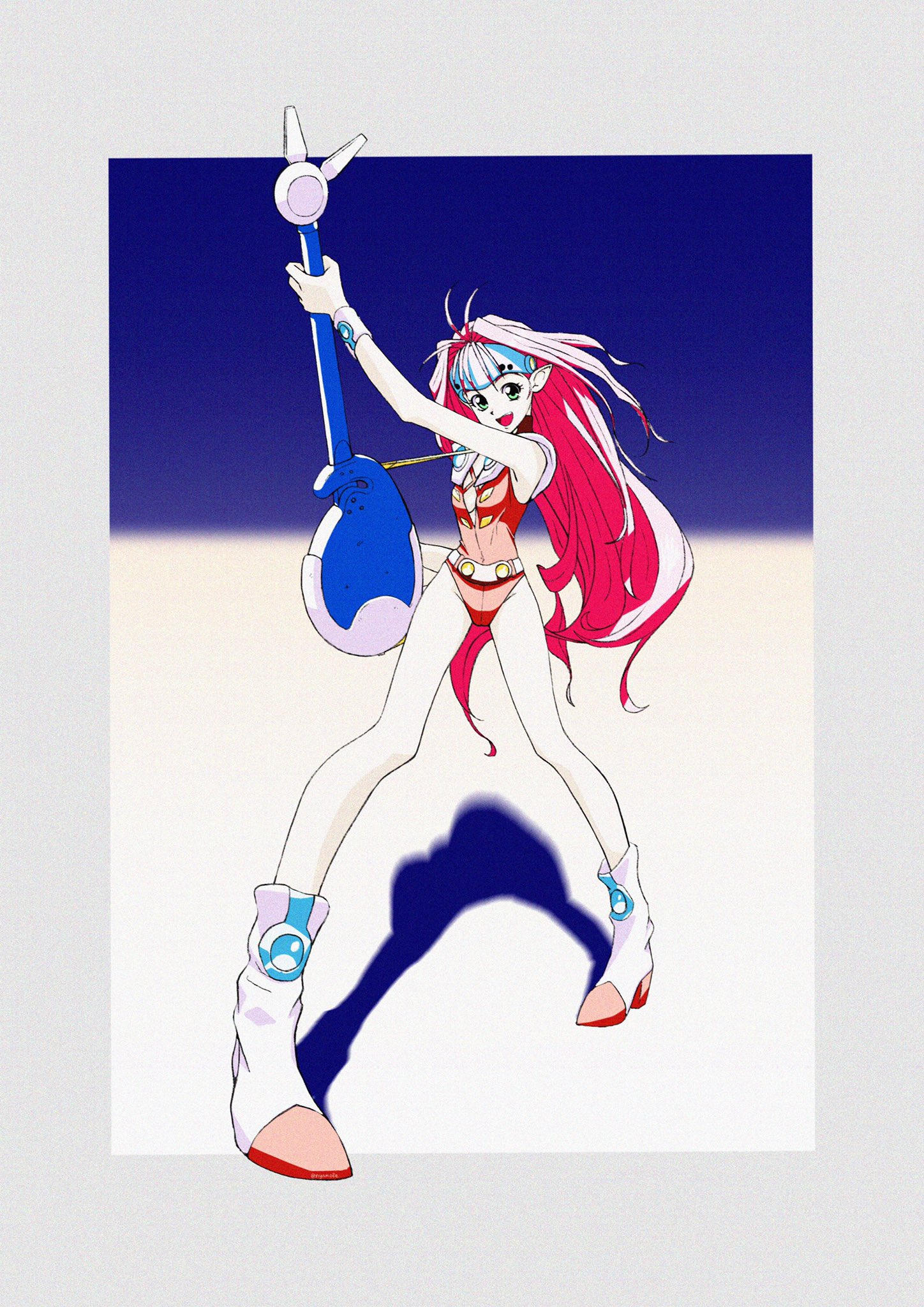 にゃもふぇ しばらく前に描いたミレーヌです 久々にマクロス7見て昔はシビル派だったのが今ではミレーヌが可愛いと思うようになりましたw ミレーヌ マクロス7 マクロス Procreate Animeart ミレーヌ ジーナス Nyamofe T Co I0ufmhjo9q