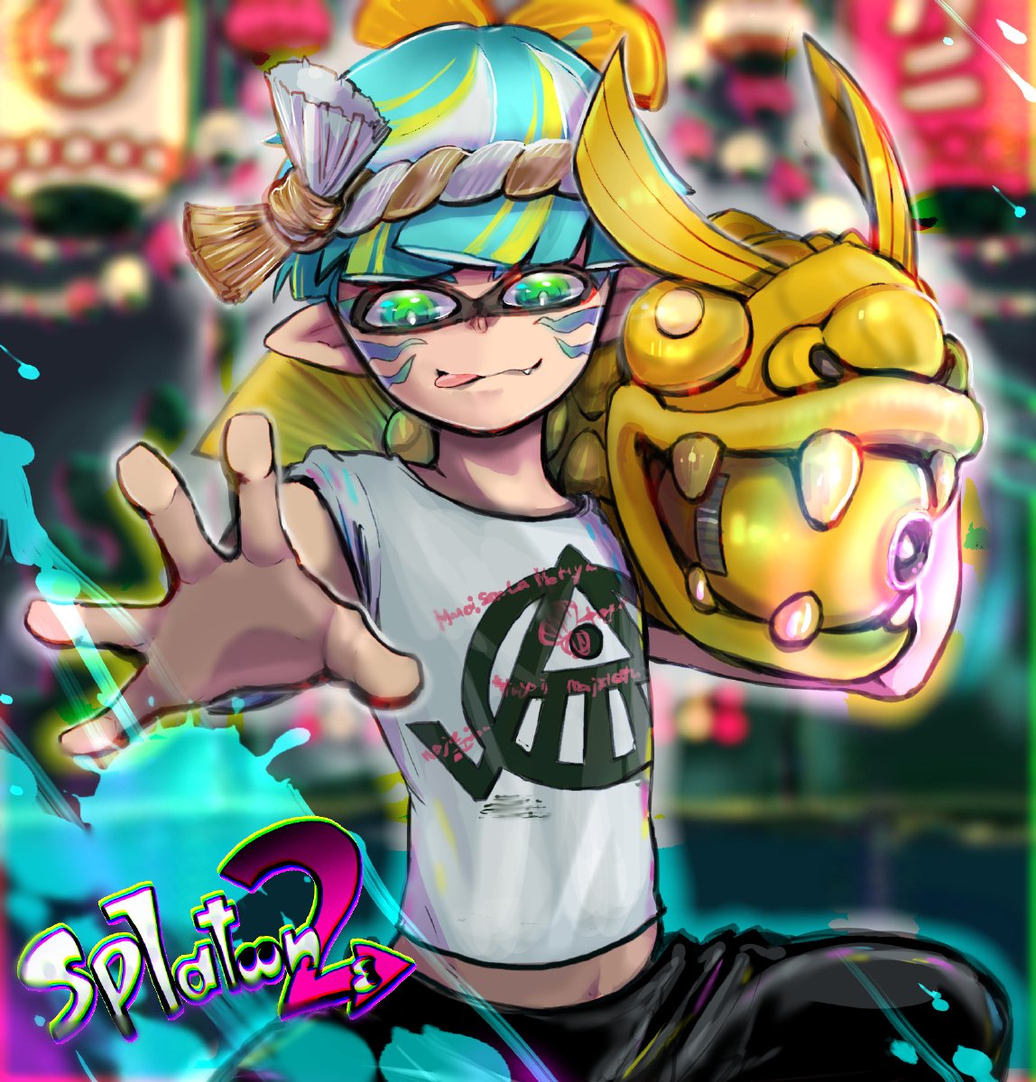 ぴょこ お友達イメージで描いた くん Splatoon2 スプラトゥーン2 スプラトゥーン2イラスト ぴょこ お友達イメージで描いた くん Splatoon2 スプラトゥーン2 スプラトゥーン2イラスト