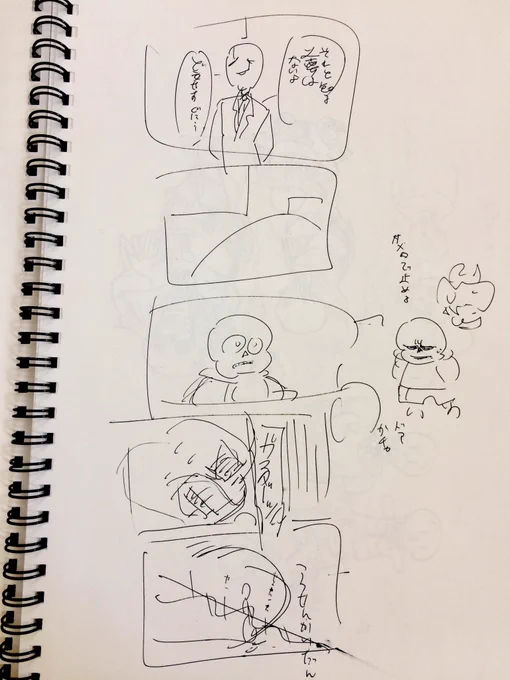 ラボラトリーに犬は居ぬ(サンガス本)描いてた時のボツネームが出てきた 