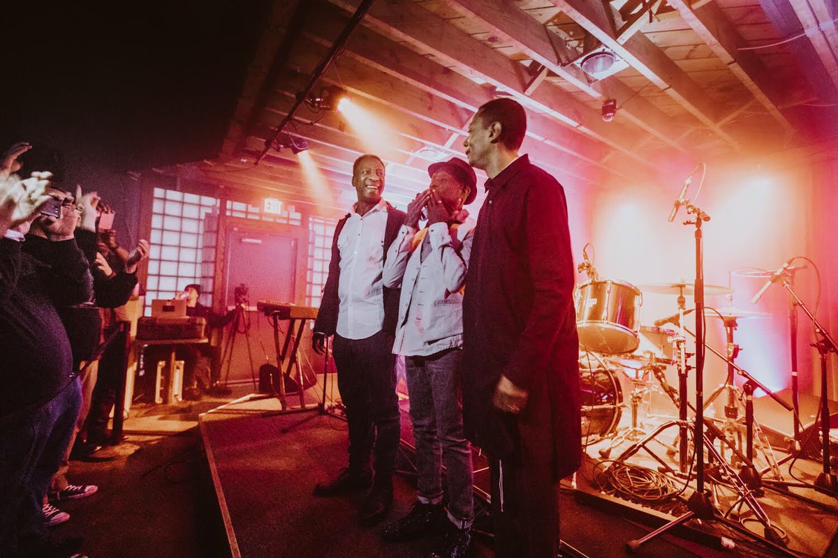 paxahau's tweet photo. We were fortunate to host Tony Allen and Jeff Mills for a very special performance at Marble Bar in 2018. Will never forget the magic of that night. Thank you for the memories and the music🙏 Our thoughts are with Tony’s family and loved ones ❤️ 
📸: @PolishKatiee #tonyallen https://t.co/hWvsrEGMmo