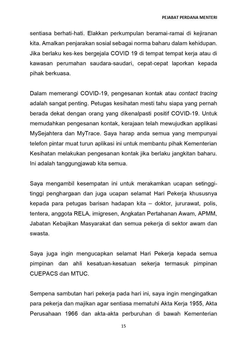 Teks Ucapan Sambutan Hari Jururawat - Ucapan daripada pengarah