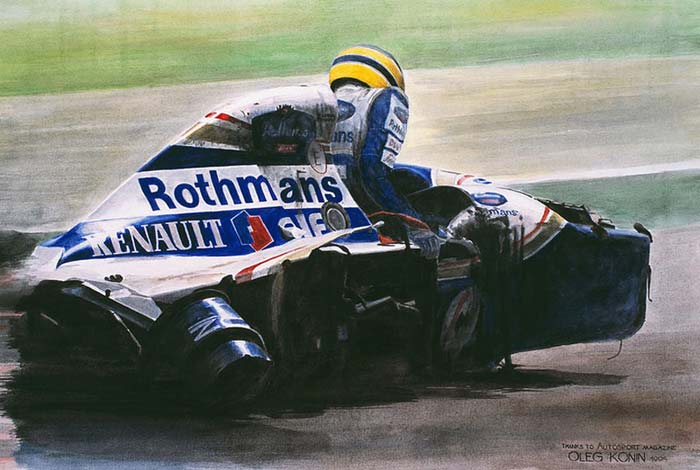 AmantesdelTC's tweet photo. La imagen que todos hubiéramos querido ver. 26 años de la muerte del gran Ayrton Senna. https://t.co/jnrRCrhPDg