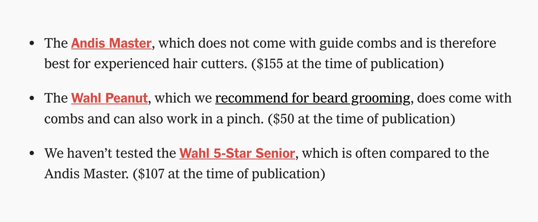 wirecutter hair cutter