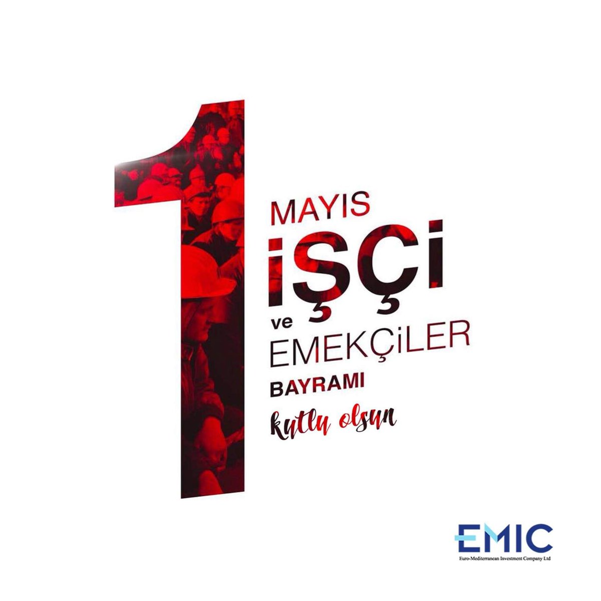 1 Mayıs İşçi ve  Emekçiler Bayramı kutlu olsun! #1MAYIS #kktc
