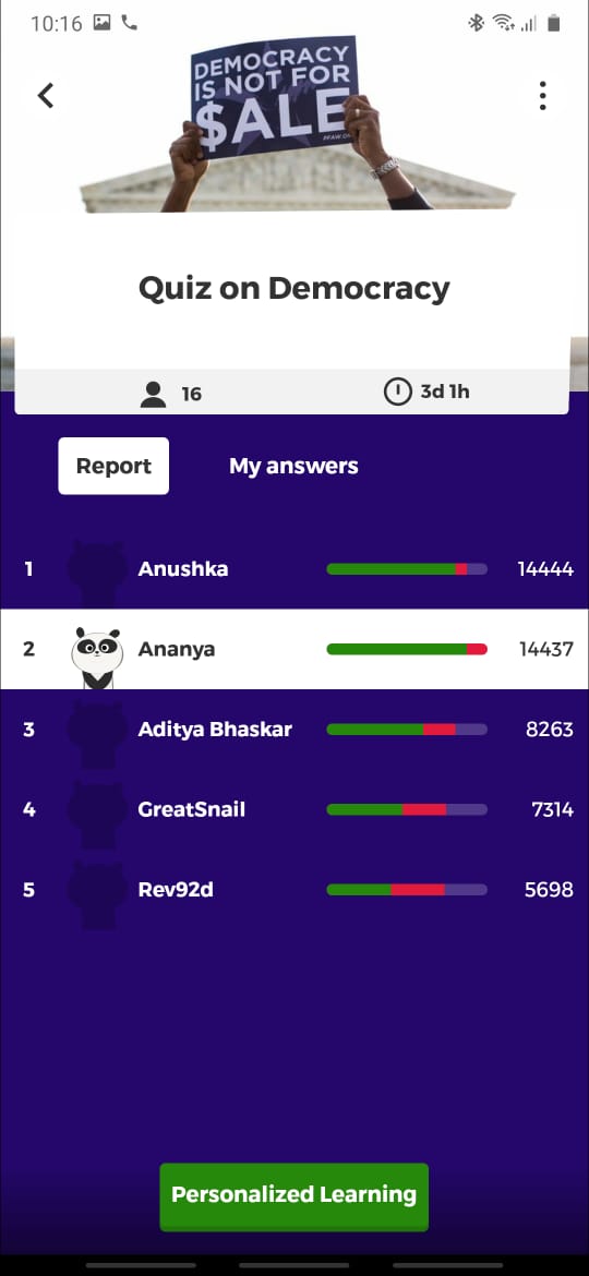 sodhisumedha's tweet image. Assessment tools @GetKahoot are great techtools during #remotelearning.My students shared great assessment experience they had with KAHOOT!
#LockdownLearning #RemoteLearningTips #assessmentandreflection @ashokkp @y_sanjay @pntduggal @BudhirajaManya @KhushiText @anwesha_rathour