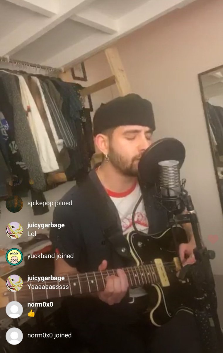 Hardofhearingmu's tweet photo. THANK YOU for tuning on IG LIVE last night! π€
-
#IGLIVE #isolationentertainment #newmusic https://t.co/4tLjqCw6db