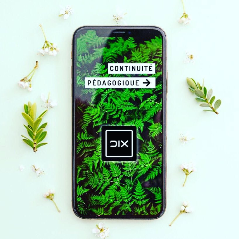 Je suis à fond dans l’organisation et le management de la continuité pédagogique avec mes étudiants, sans doute plus naturel et ancré dans nos gènes que d’autres. Pour s’informer ou candidater une seule adresse : contact@dix-rambouillet.fr
DIX, école supérieure du numérique