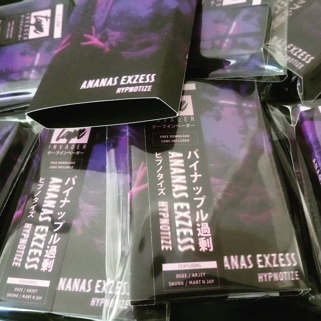 tapeinvader's tweet photo. 🍍The "Ananas Exzess" tapes by @h_y_p_n_o sold out very quickly, thanks for your support. 🤜💥🤛 We try to get new copies as quickly as possible. Stay tuned.. https://t.co/m4C1BqQOvV https://t.co/W0YfWSYxWT