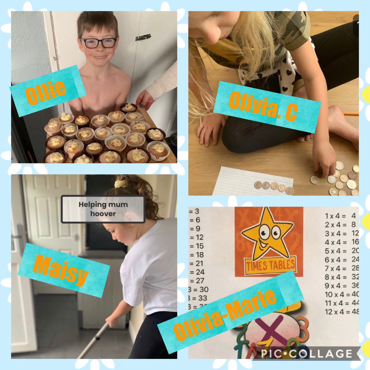 McclymontMiss's tweet photo. Week 2 - Another fantastic week of home learning for 3M. The effort and dedication shown has been amazing and I’ve loved seeing the children’s happy faces completing their activities this week 🥰 #homelearning #onlinelearning #stayhomestaysafe https://t.co/2bw6CEzmkV