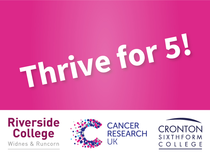 WidnesRL's tweet photo. ๐ช๐ป Our Workout of the Day today is the @riversidecoll #ThriveFor5 event!
Whether it's 5 minutes of push ups, a 5k run or 5 laps of the garden - take on the challenge, tag us in your photos and donate to @CR_UK!
Details ๐๐ป https://t.co/bpe6wsdKcd
#AClubLikeNoOther๐ค https://t.co/gQmCx8jpSP