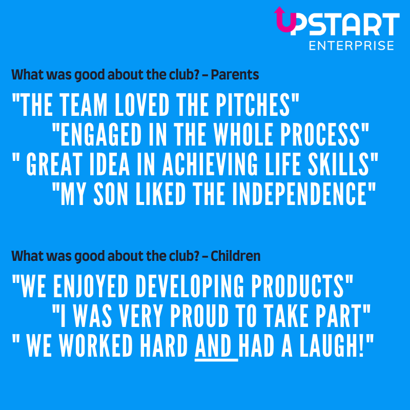 What do the parents and children think of our #afterschool enterprise clubs? Work hard and have a laugh...love it! ❤️t