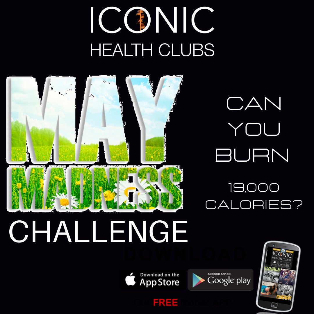 ICONHealthClub's tweet photo. May the Force be with you!  This month we challenge you to burn 19,000 calories at the club. Our May challenge is now live and you can sign up via our mobile app! Last year our members burnt a massive 3,580,118 calories in May.  Join us again this year! https://t.co/6DROTdbVad