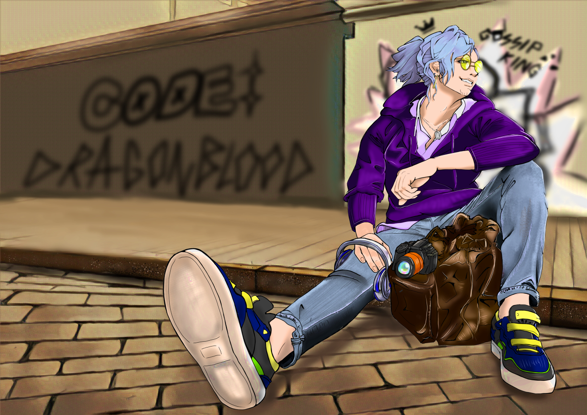 Miraimon's tweet photo. フィンゲル先輩の休日 #ドラブライラコンFA #ドラブラ #フィンゲル #Code:DragonBlood #code:D-Blood #コード:ドラゴン���ラッド https://t.co/FjnSgCbyXV https://t.co/Fw4QYUcyie
