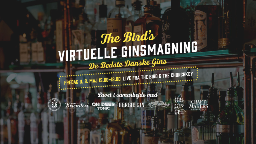 EnVerdenafGin's tweet photo. Vær med når vi sammen med The Bird &amp; The Churchkey og en håndfuld gode danske gin og tonicvand-producenter inviterer til The Bird’s Virtuelle Ginsmagning fredag den 8. maj. https://t.co/rZCypxhrjH https://t.co/8PLteQ8bpL