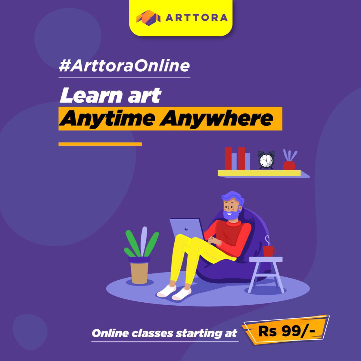 Arttora_Global's tweet photo. #ArttoraOnline
Bored roaming from one room to another…?
Instead why not learn some new artforms at your convenience with Arttora Online Classes.
Join Now: https://t.co/8zlWcWOPC4
#JoinArttora #ArtistOnTwitter #artists #learning #Online #onlineartclass https://t.co/tOlSfXucr1