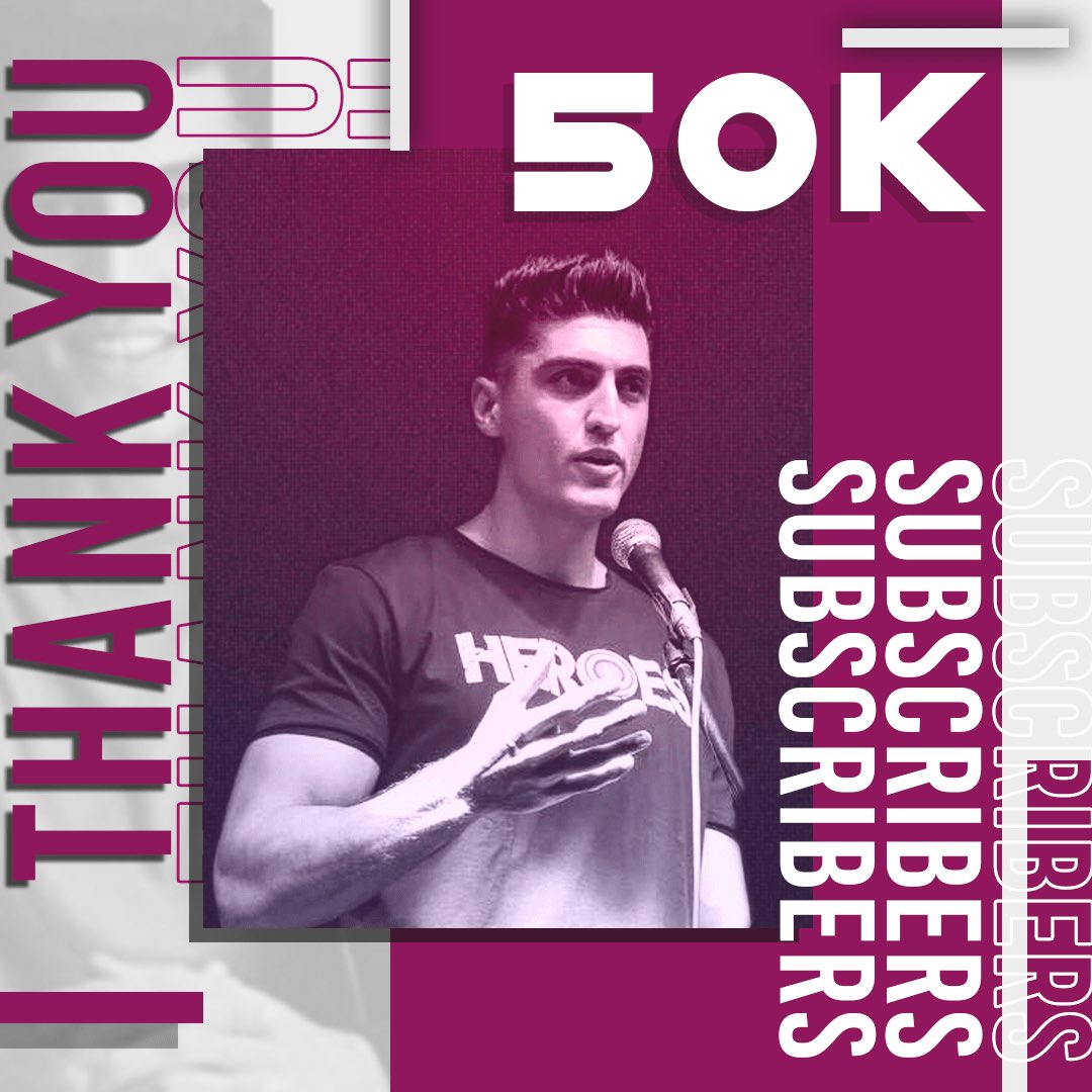V3nombiceps's tweet photo. Socha nai tha zindagi mein kabhi aisa mauka bhi aayega, apna naam kuch logon ko yaad reh jayega 🙏🏻
Now that’s a half century people. Thank you for all the love and support #FansLikeFamily ♥️
P.S - We celebrate 50,000 with a DJ night on 2nd, May 10 pm on https://t.co/T9JjWwDVtT https://t.co/WrKDsB1QpR