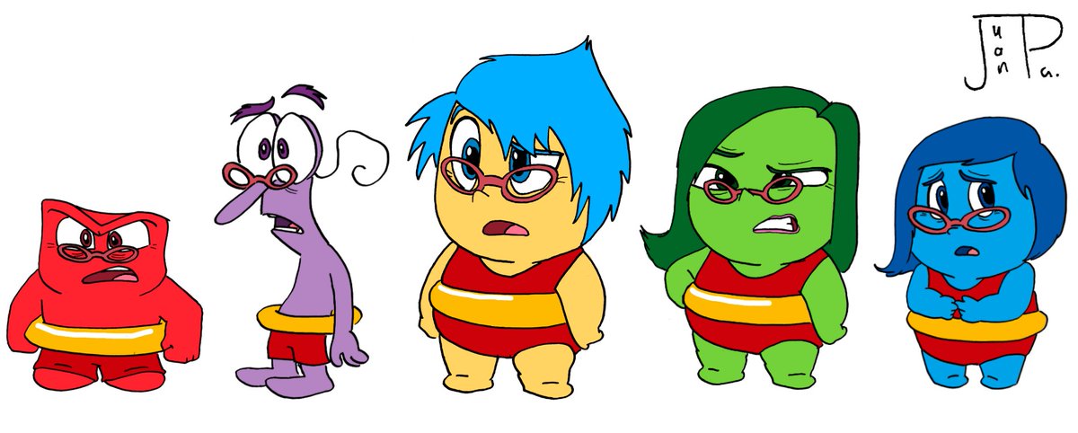 JuanpaDraws's tweet photo. Woman at the Beach's Emotions 🏖🥥 #PixarInsideOut #DigitalArt #Disney #SumnerTime https://t.co/7wysjSJlrn
