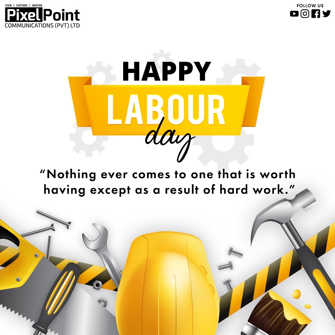 films_point's tweet photo. “Nothing ever comes to one that is worth
having except as a result of hard work.”
Happy Labour Day
#pixelpointcommunications #films #photography #LabourDay #1stmay2020 #hardwork #worth #result https://t.co/gaHFRdefkf