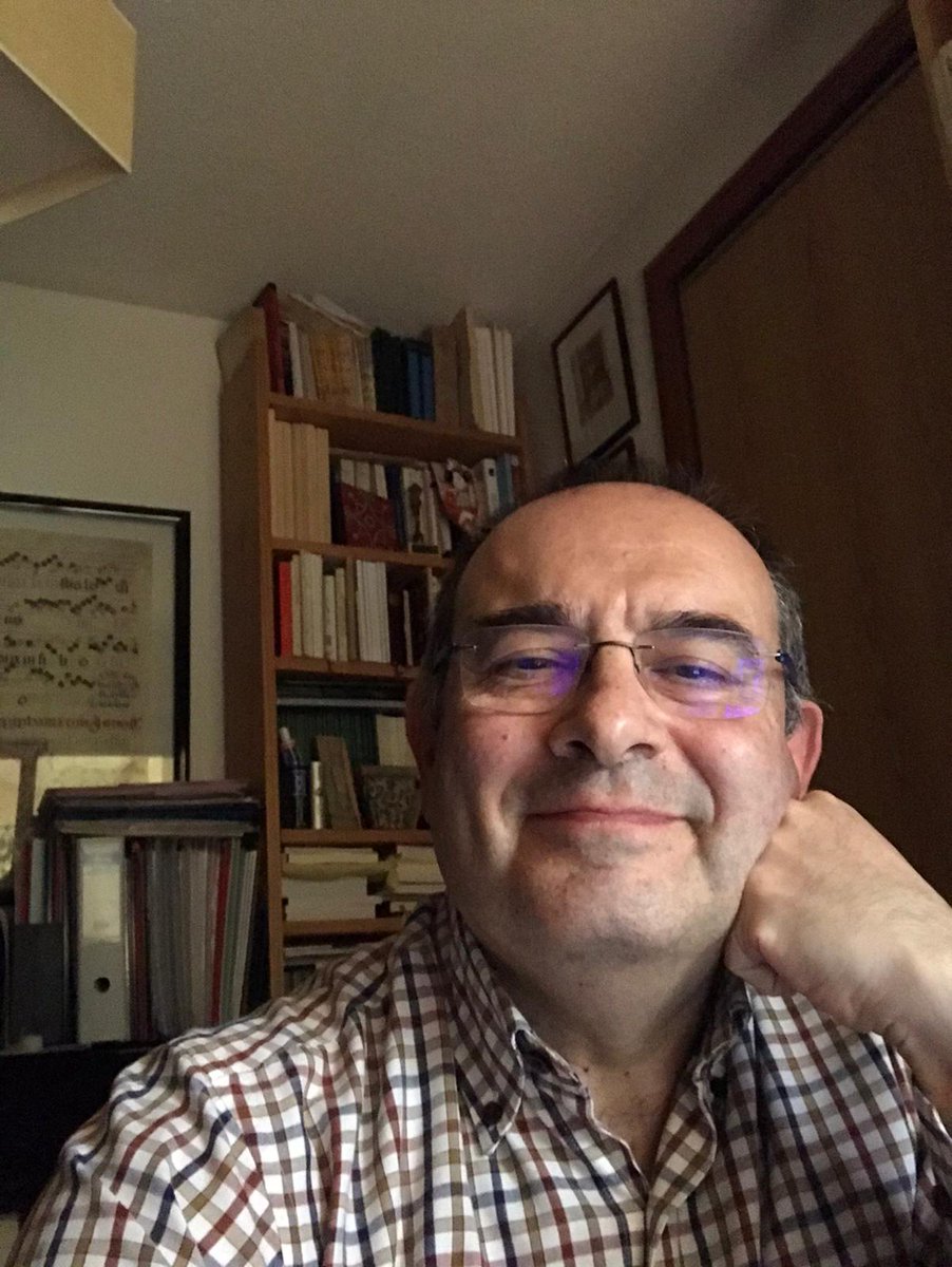 <a href="/scholaantiqua/">Schola Antiqua</a> Juan Carlos Asensio: "Hemos vuelto a grabar 'Stela Coeliextirpavit', una antífona del siglo XIV contra la peste para tiempos de crisis y que contiene un mensaje de esperanza" Un hermoso canto gregoriano (min.40) rtve.es/alacarta/audio…