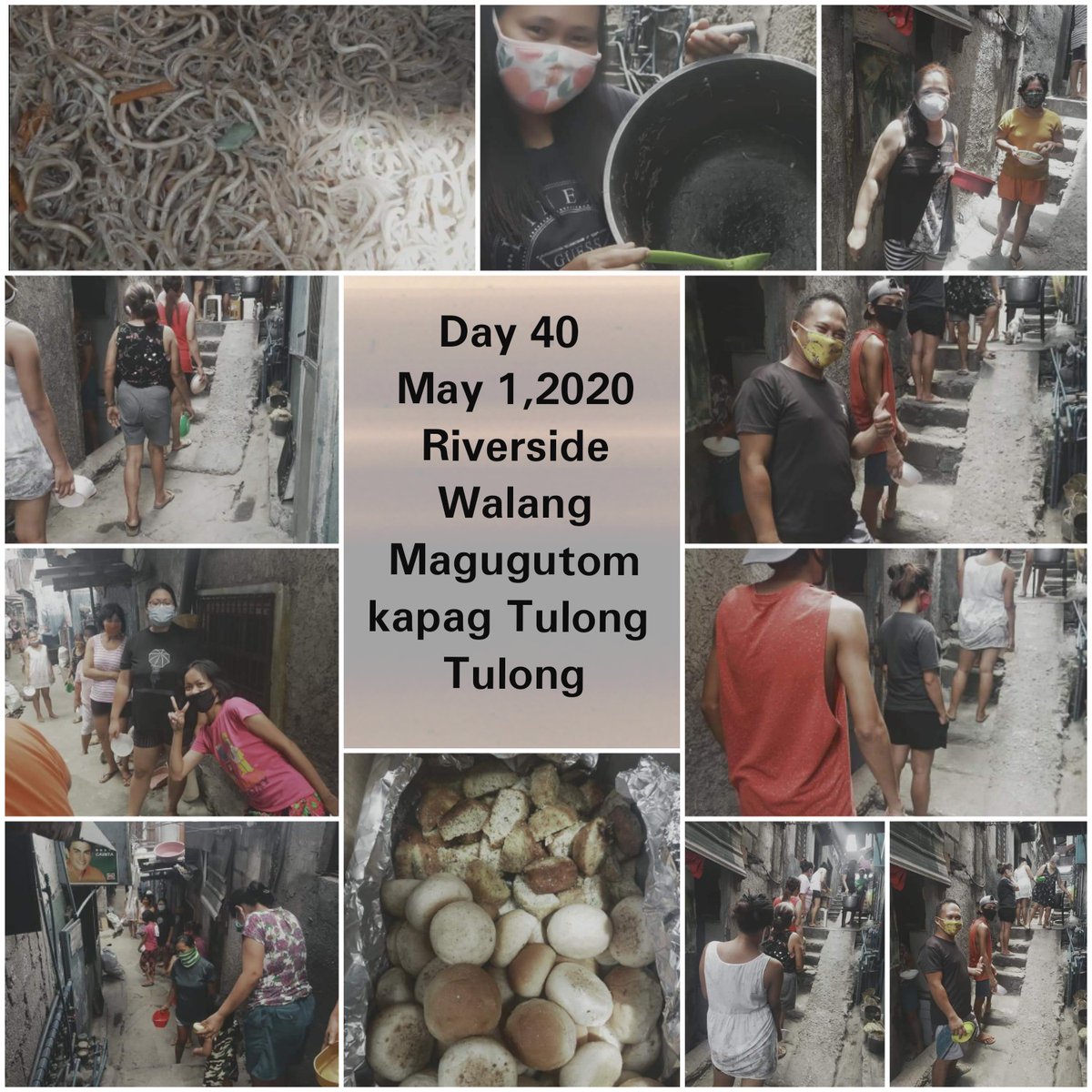 EngrPeds's tweet photo. Day 40
May 1,2020
Walang Magugutom 
kapag Tulong tulong

#Ika40days
#Covod19bayanihanDay https://t.co/gdX9VUVV2j