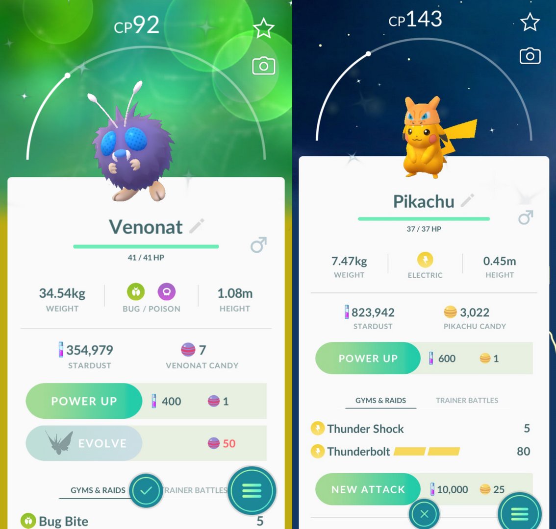 pikachu with charizard hat