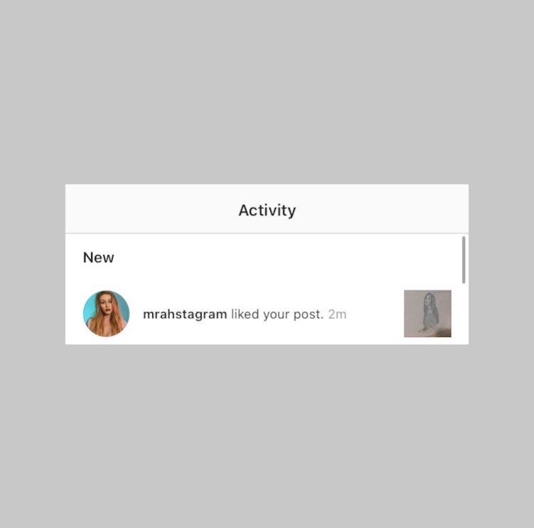 april 30th, 2020 — she liked my post