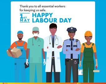 sanjeevyadav751's tweet photo. We salute all the essential workers during this time #LabourDay. Especially the Police,Doctors,Nurses &amp; Bankers etc. on the front-lines, we thank you for keeping for keeping us safe...
Happy Labour Day! https://t.co/rwQKbTmqN7