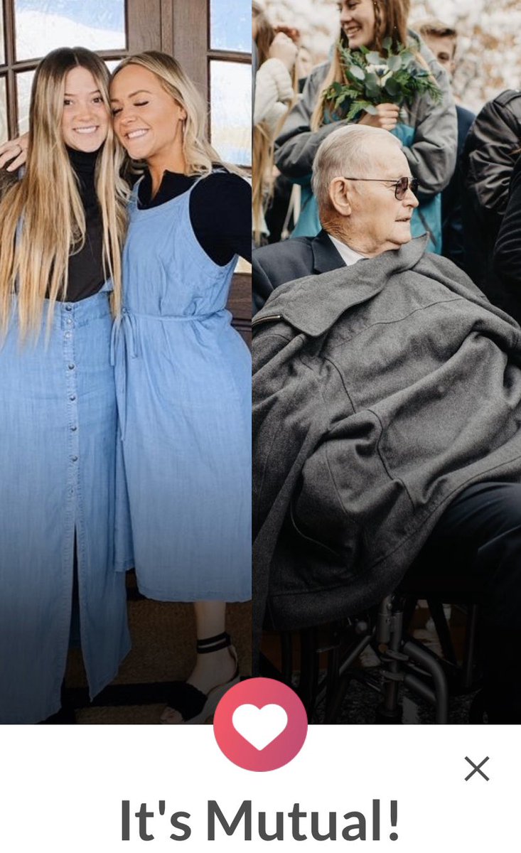 thinking about the week I downloaded a dating app and matched with this lovely man :)