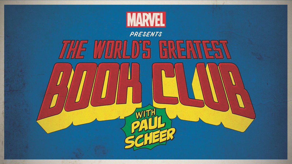 laughing_place's tweet image. Marvel has launched a new web series titled &quot;Marvel Presents: The World&apos;s Greatest Book Club with #PaulScheer.&quot; #MarvelAtHome laughingplace.com/w/news/2020/04…