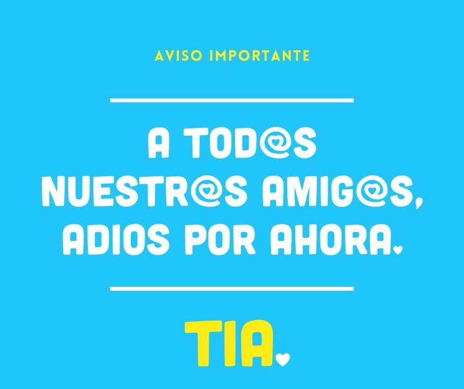 We hope you are well and keeping safe during this challenging time. 
As a result of some unforeseen circumstances we have decided to suspend TIA’s operations until further notice. We will be revisiting the situation in a year. Read more on our website. Thank you for your support!