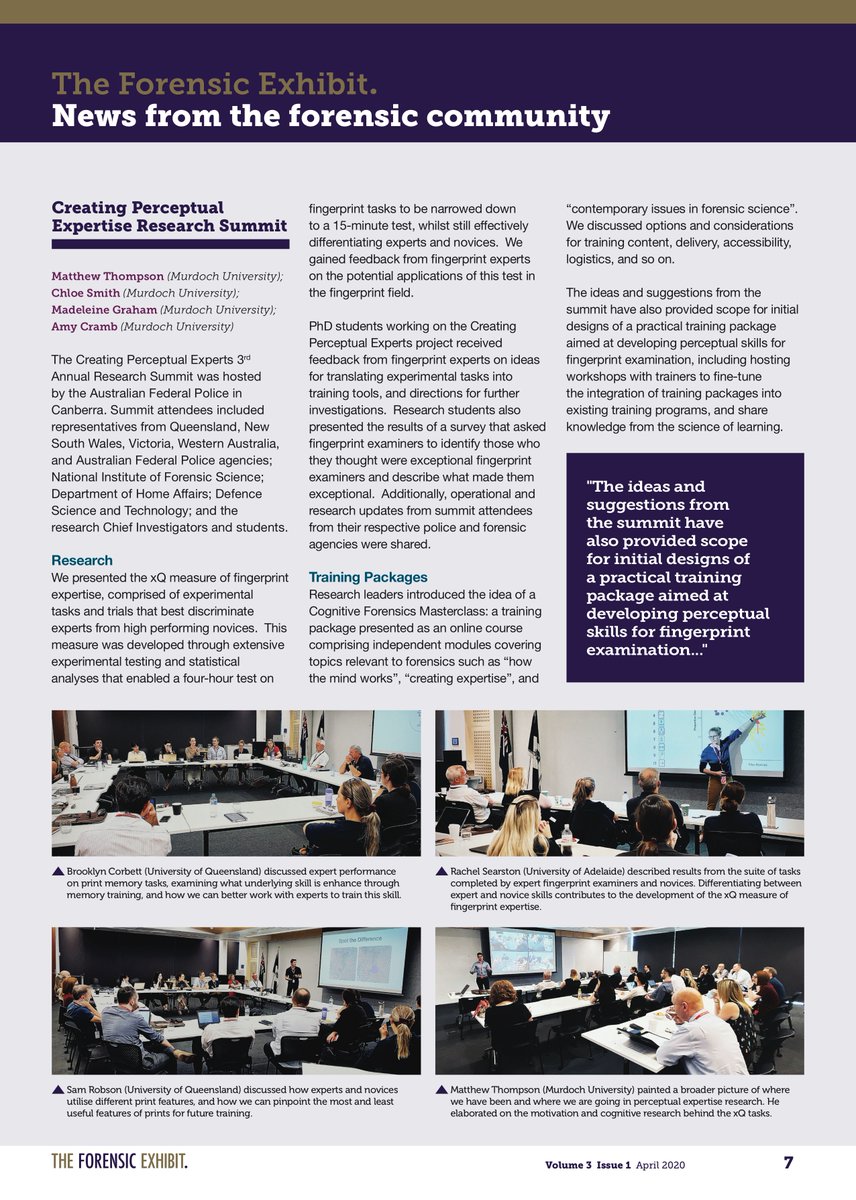 Creating Perceptual Experts tweet media