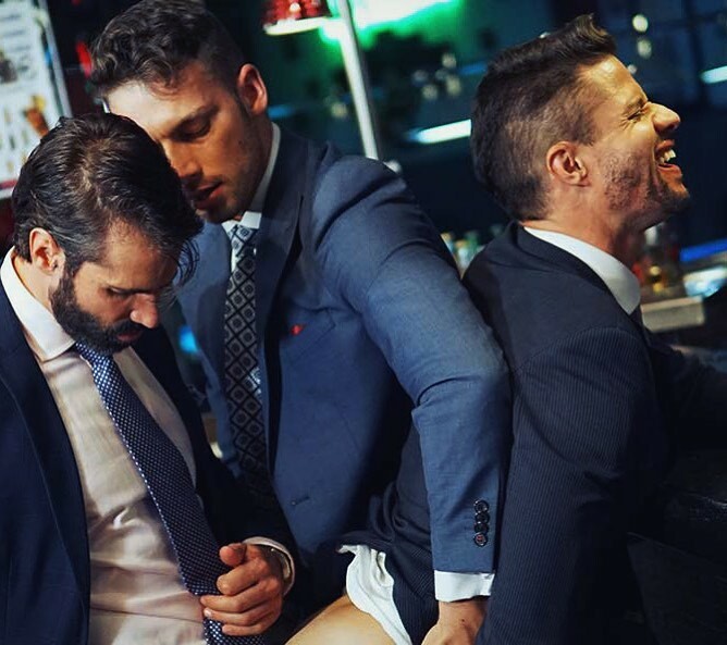 In THE MOOD FOR SUITS #suits #gay #meninsuits #menatplay for @officialmenatplay @thedanirobles  I WASN’T
