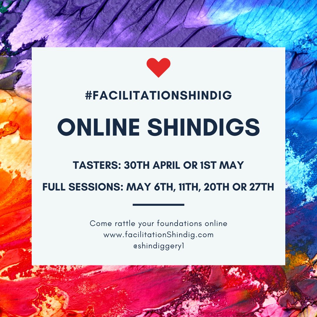 fuchsia_blue's tweet photo. Delighted that the first formal #virtualShindig happened last night & was a hot bed of learning & laughter.
I forgot to take photos - but no-one needs another screen shot of a zoom call....
Love & thanks to all involved
#facilitationShindig https://t.co/YnvVxlDTL1
