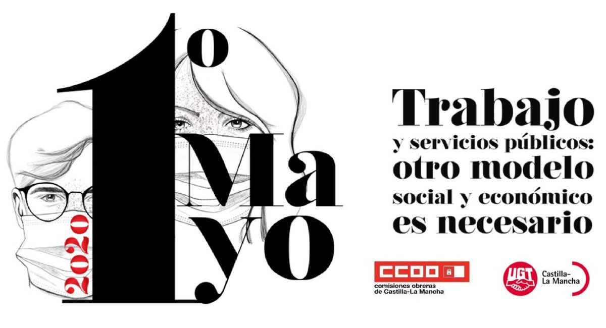 PacoDeLa_Rosa's tweet photo. #1deMayo #DiaDelTrabajo
Estamos ante un reto q requiere de diálogo social y @CCOOclm queremos ser parte activa de esa reconstrucción q. nos permita salir de la crisis con un equilibrio entre las personas trabajadoras y las empresas, donde nadie se quede atrás #PdlR #1deMayoCCOO https://t.co/LwWlSZMdpq