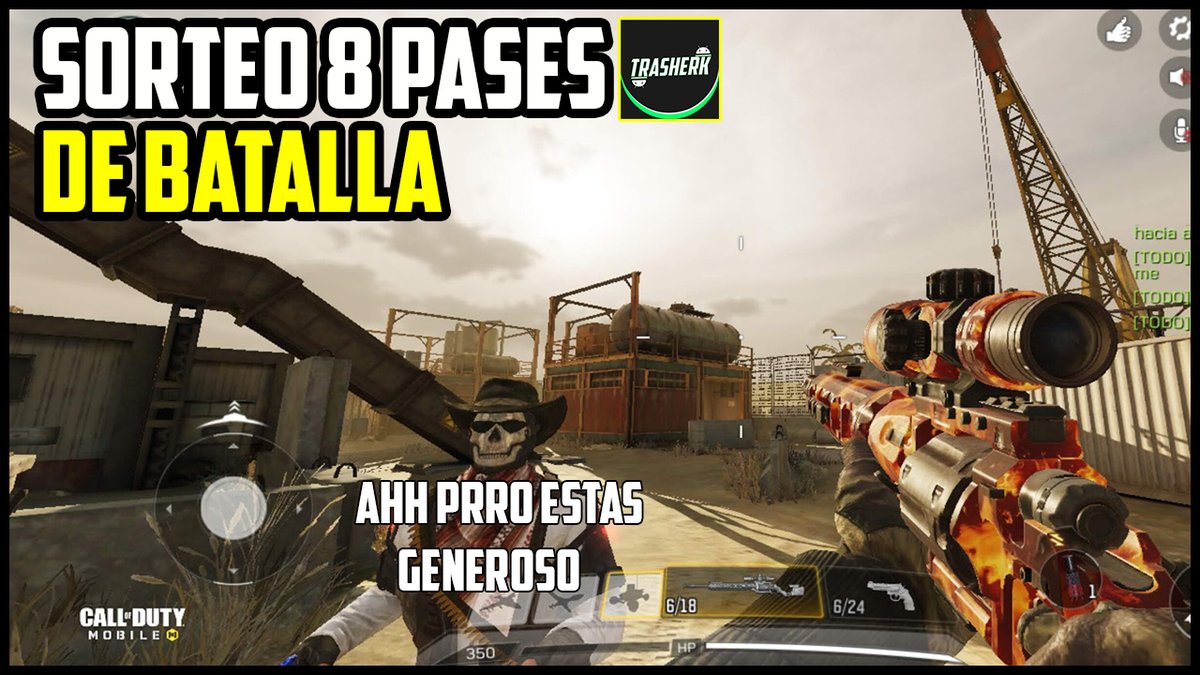 🎁¡NUEVO SORTEO!🎁
- Patrocinado por el Canal de TIO PIXULA -

💥Premio: 8 Pases de Batalla Call of Duty Mobile Temporada 6

➡️Link: gleam.io/EgR2m/sorteo-8…