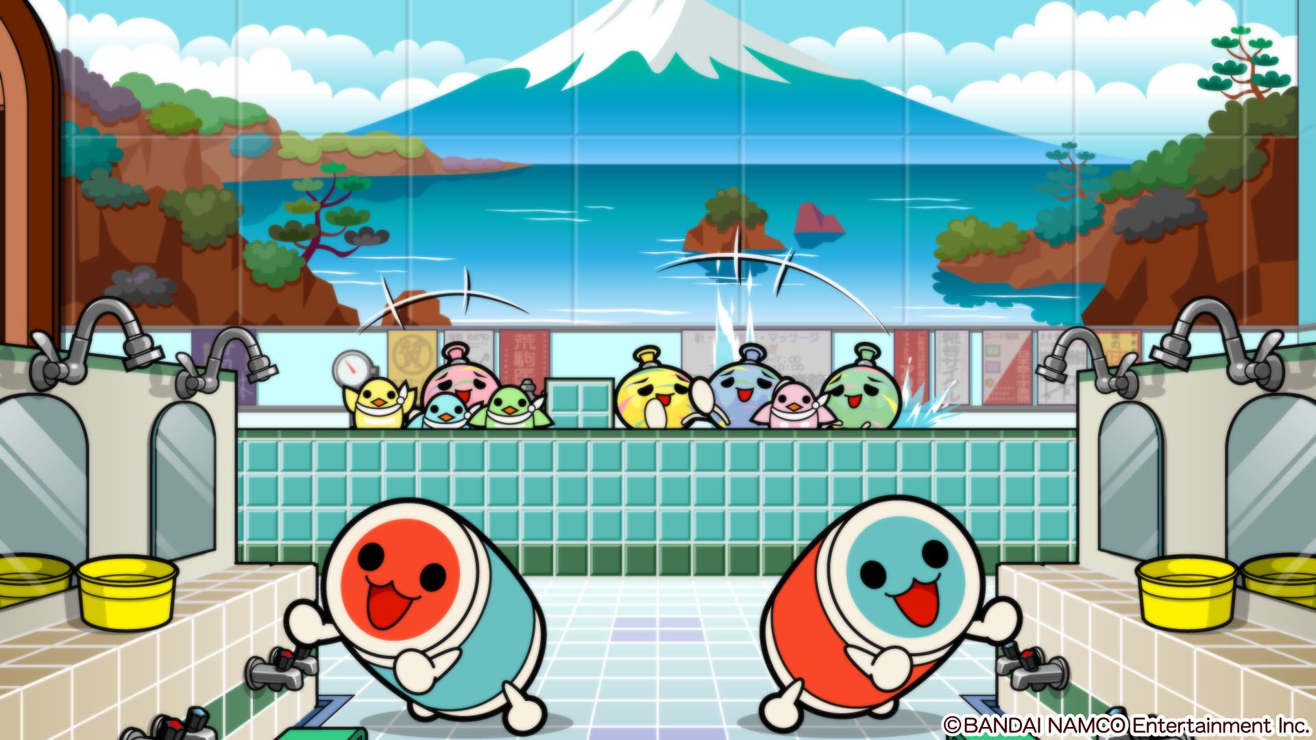 公式 太鼓の達人 ゲームセンター版 太鼓の達人のバーチャル背景をお届けします これからのgw お友だちとのビデオチャットなどに使ってみてください 使用上のお願い 個人利用を目的として提供しております 商用 企業宣伝などへの利用は