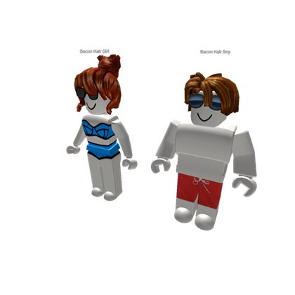 By your side meme, ROBLOX, Bacon boy x bacon girl