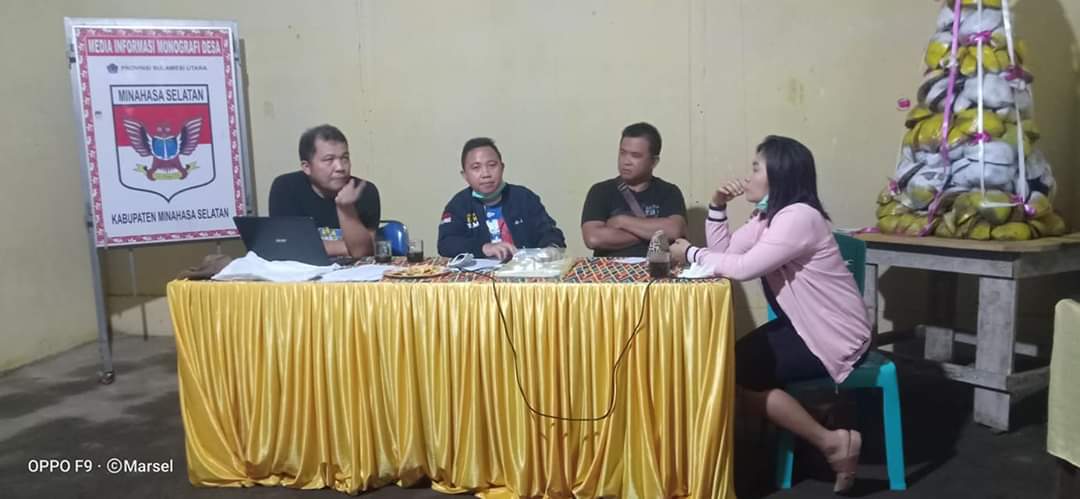 Jusak19's tweet photo. MusDes Insidentil, Pembahasan &amp; Penetapan Penerima #BLTDDBerkah bersama Relawan Covid 19 di Desa Boyong Atas, Kec. Tenga, Minahasa Selatan, Sulut
@jokowi  @halimiskandarnu @anwsanusi @imansyukri @malik_haramain @fachrilabalado https://t.co/ogEFDY0w90