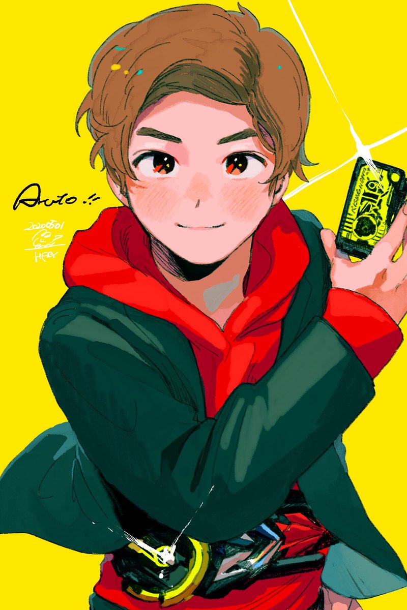 「飛電或人‼️?????❤️✨ 」|るぅ１ｍｍ@人外BLアンソロ発売中のイラスト