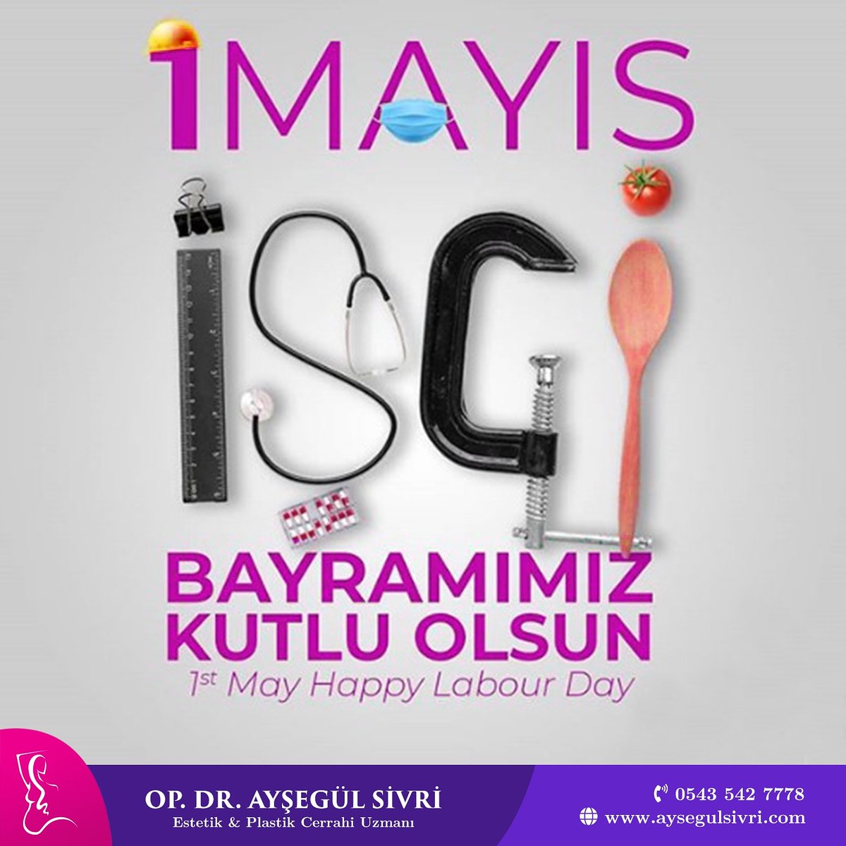 aysegulmd's tweet photo. Bu süreçte kahramanlaşan sağlık emekçilerimiz başta olmak üzere;
Emeği, aklı ve kalbiyle dokunduğu dünyayı güzelleştirenlerin günü kutlu olsun!😊🌸❤️
#1Mayıs https://t.co/w25yGufXn4