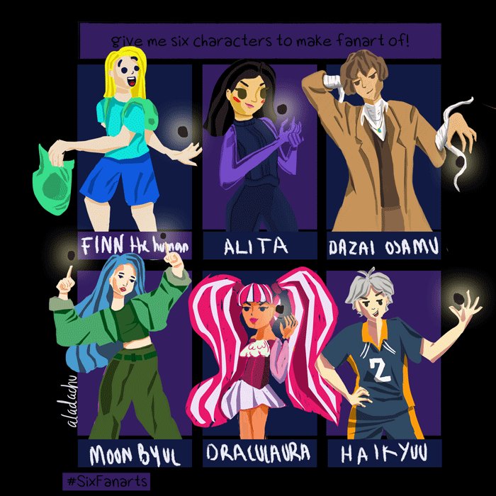 ale_banchu's tweet photo. The #SixFanart 
#sixfanarts 
No es lo mejor pero es trabajo honesto. La verdad se me fue el tiempo como agua mientras lo hacía. https://t.co/TC8l5gR8T3