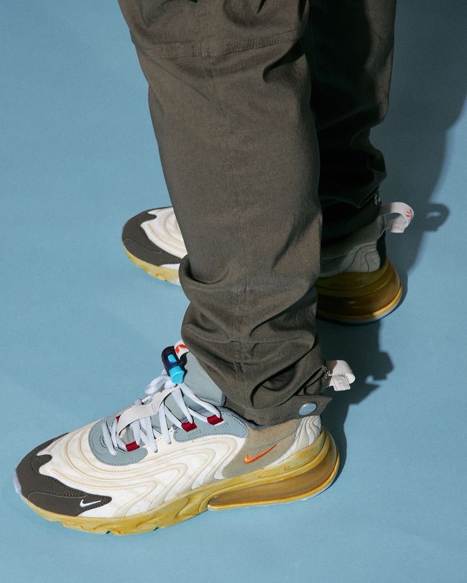 eardlykatie's tweet photo. Travis Scott x Nike Air Max 270 React “Cactus Trails” 
 May 1, 2020
  $170 
https://t.co/lHE3Z3eRg4 https://t.co/tEmAOSuDV5