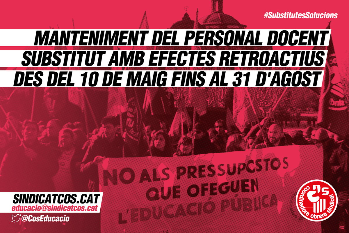 Alumnes i docents sense ordinadors, tauletes o dispositius d'aprenentatge malgrat els anuncis del Departament i dels governs municipals sobre un pla de xoc, per reforçar els recursos educatius als alumnes que en necessiten  #crisieducativa  #CapEstudiantEnrere #1Maig2020 
Fil 👇